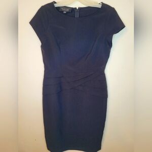 Black Label Evan Picone Dress Women's,  Size 4 Elegant Black, Pencil, career,